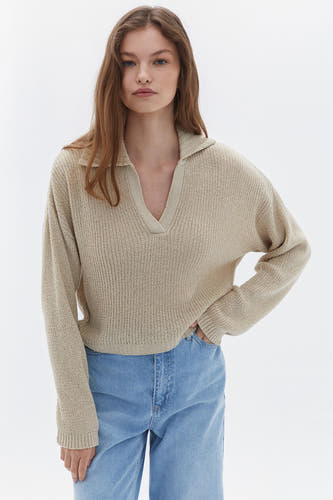 Pull - beige