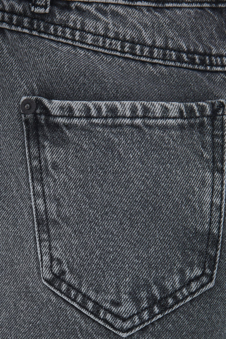Jean &agrave; coupe droite - gris