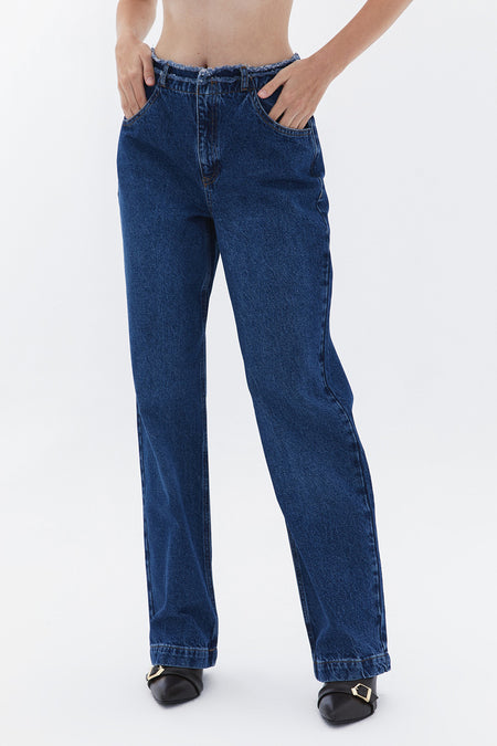 Straight jeans - denim