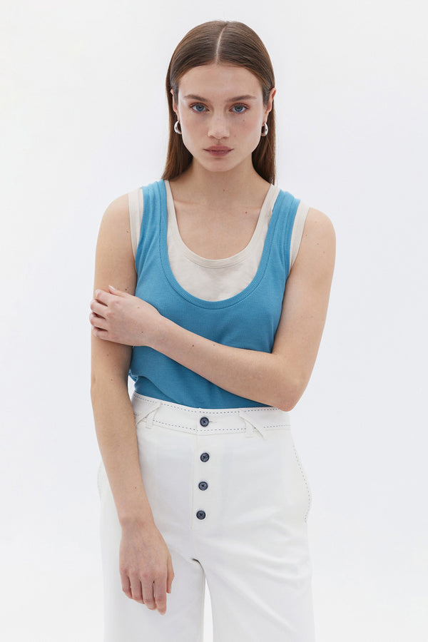 Tanktop Blauw - OXXO