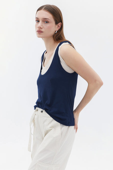 Tanktop - blauw