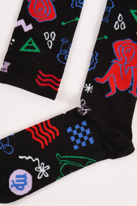 Sokken Zwart - Happy Socks®