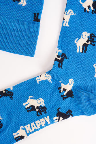 Chaussettes - bleu
