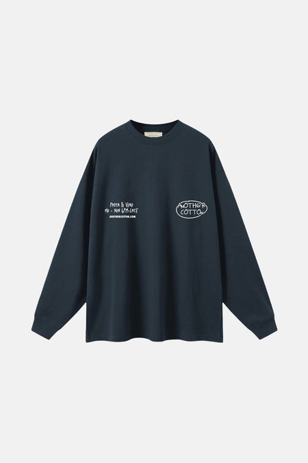 T-shirt met lange mouwen - blauw
