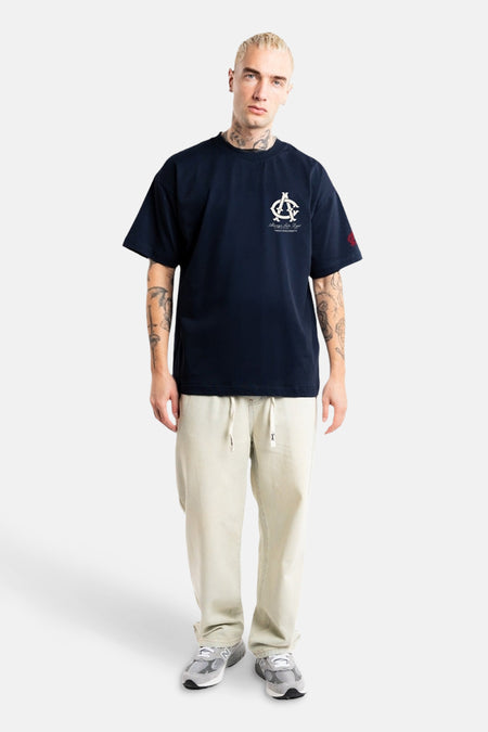 T-shirt met korte mouwen - blauw