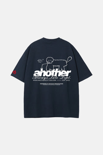 T-shirt met korte mouwen - blauw - ANOTHER COTTON LAB