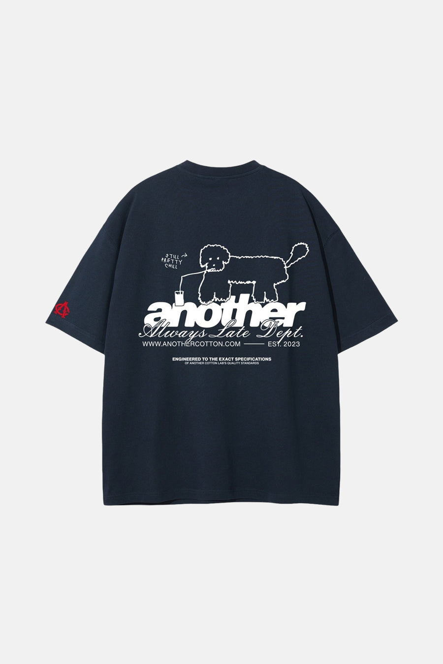 T-shirt met korte mouwen - blauw - ANOTHER COTTON LAB