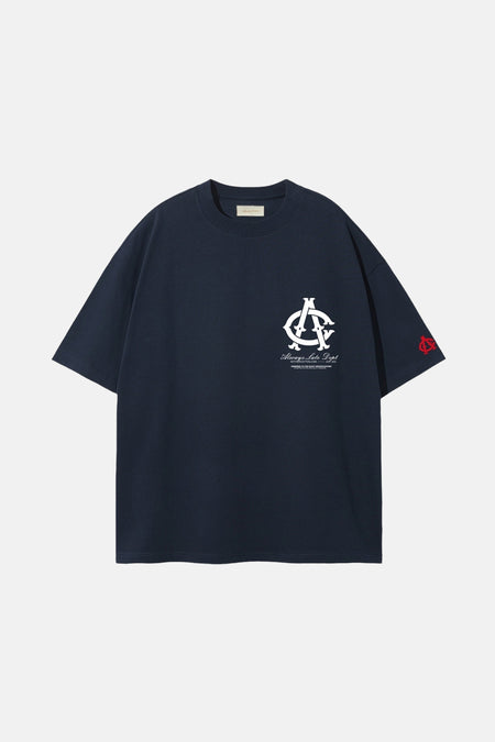T-shirt met korte mouwen - blauw