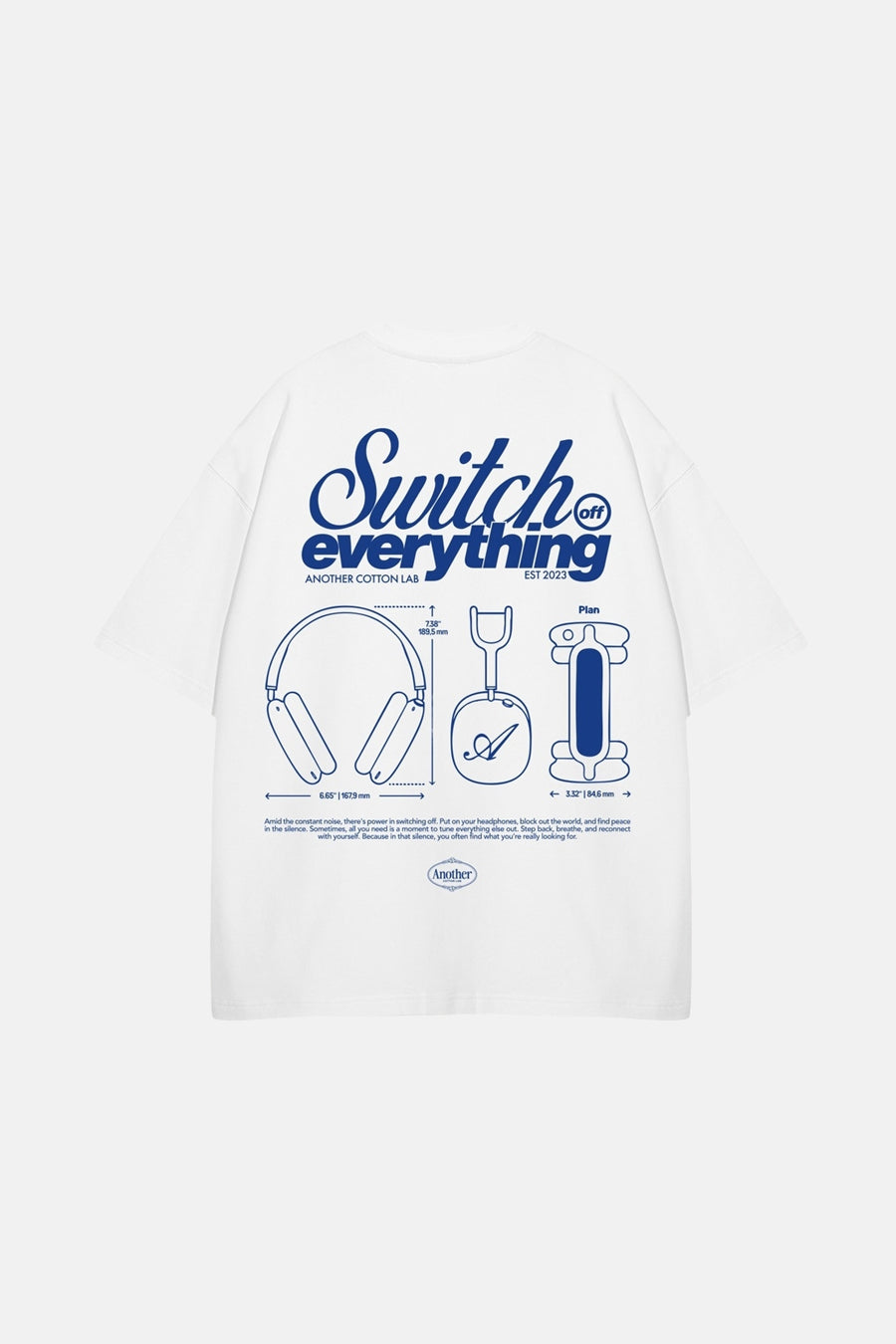 T-shirt met korte mouwen - wit - ANOTHER COTTON LAB