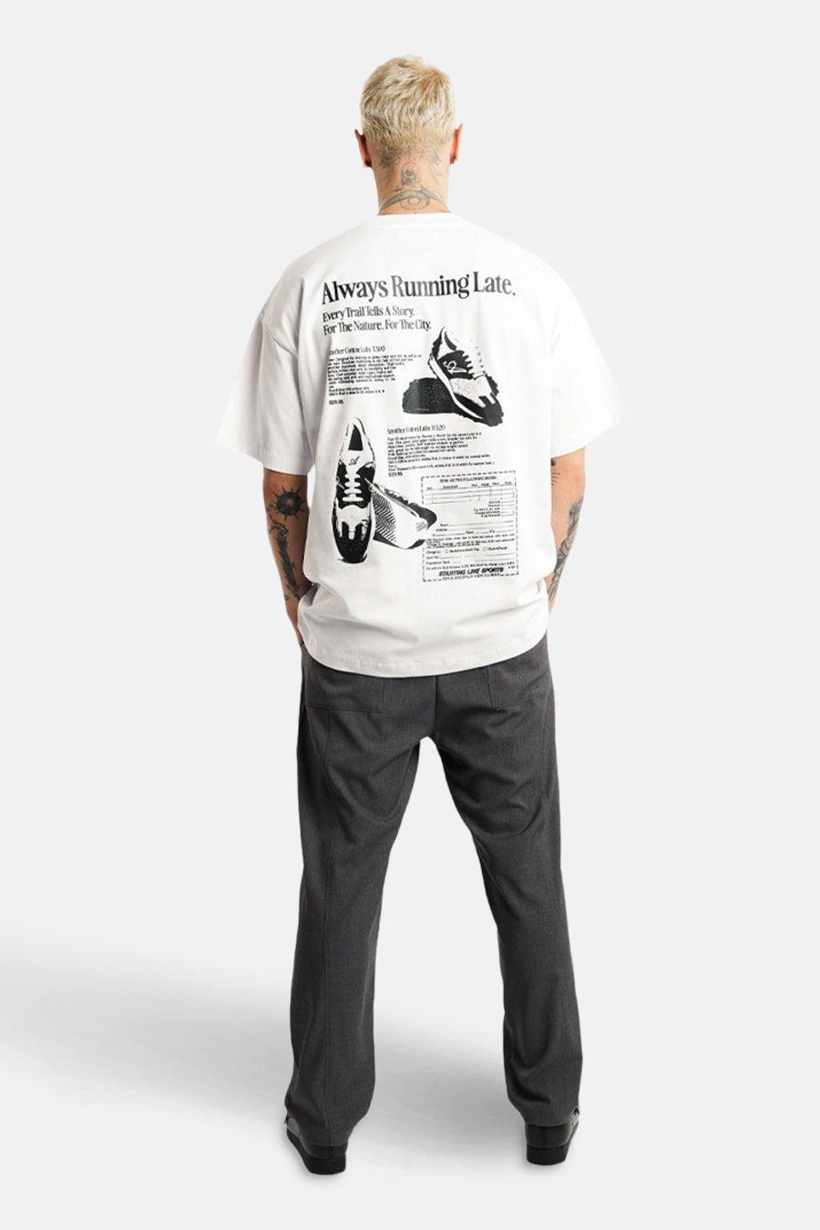 T-shirt à manches courtes - blanc - ANOTHER COTTON LAB