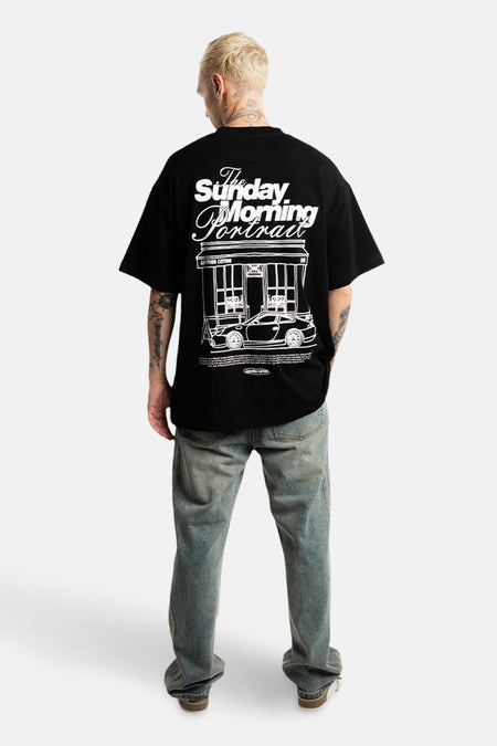 T-shirt met korte mouwen - zwart