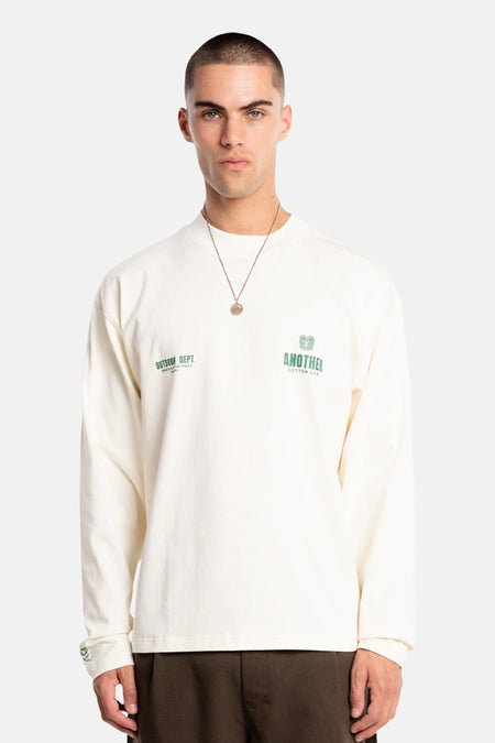 T-shirt à manches longues - écru