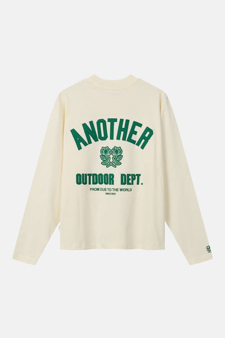 T-shirt met lange mouwen - ecru