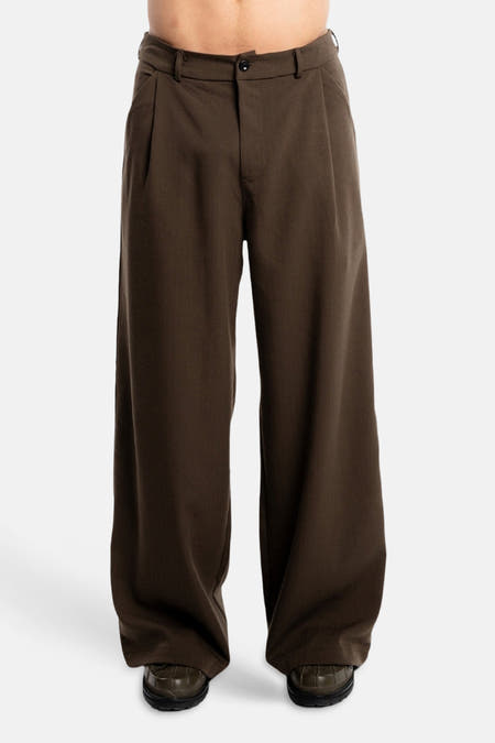 Pantalon - brun