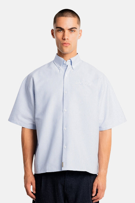 Chemise à manches courtes - bleu