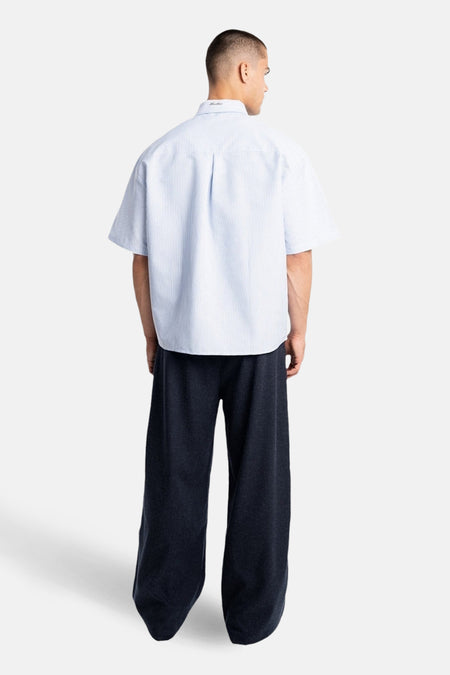 Chemise à manches courtes - bleu