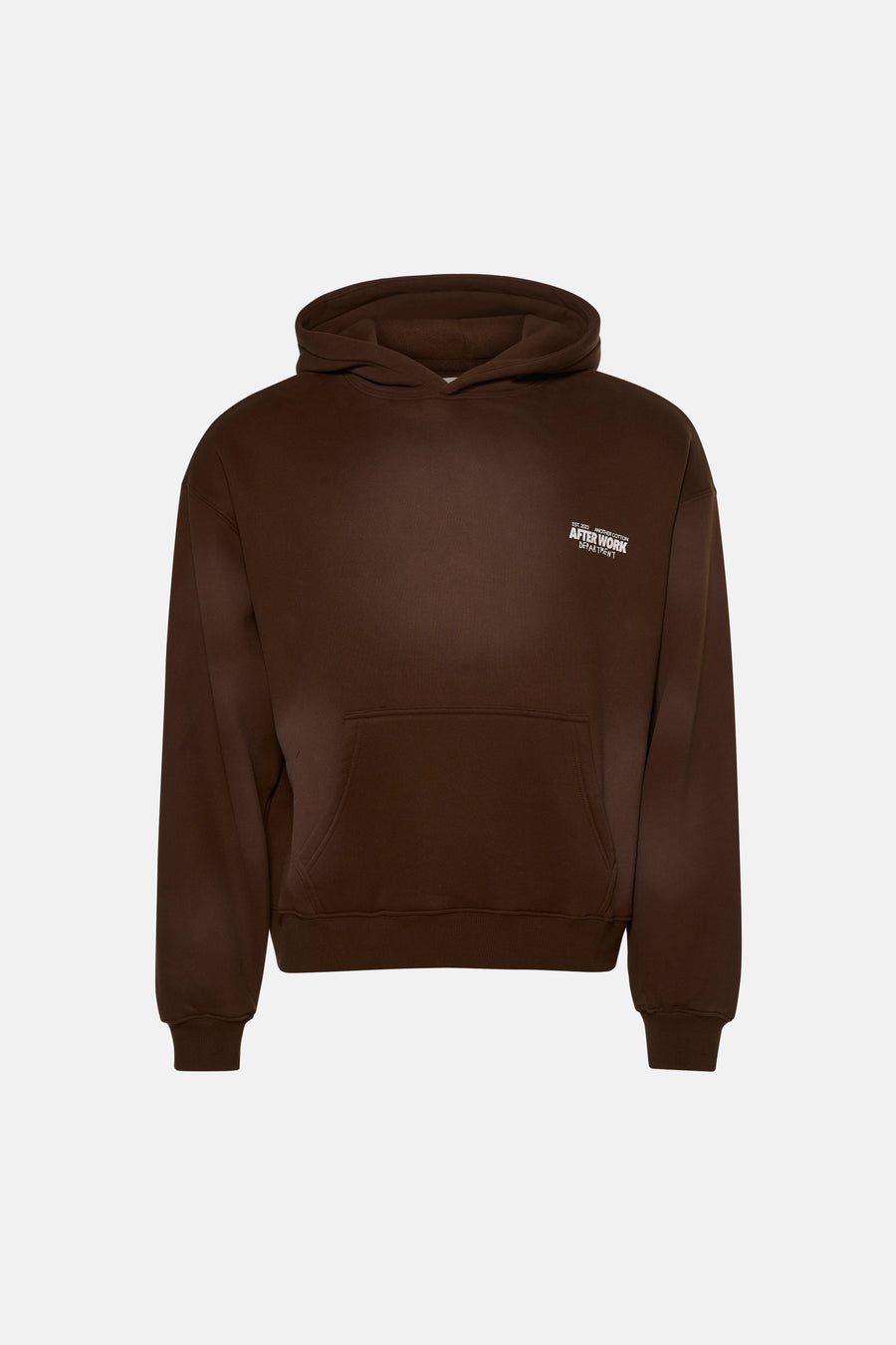 Sweat à capuche - brun