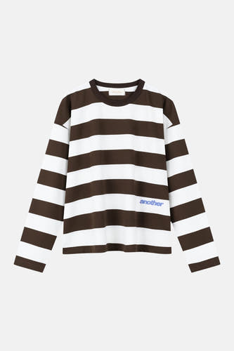 T-shirt met lange mouwen - bruin