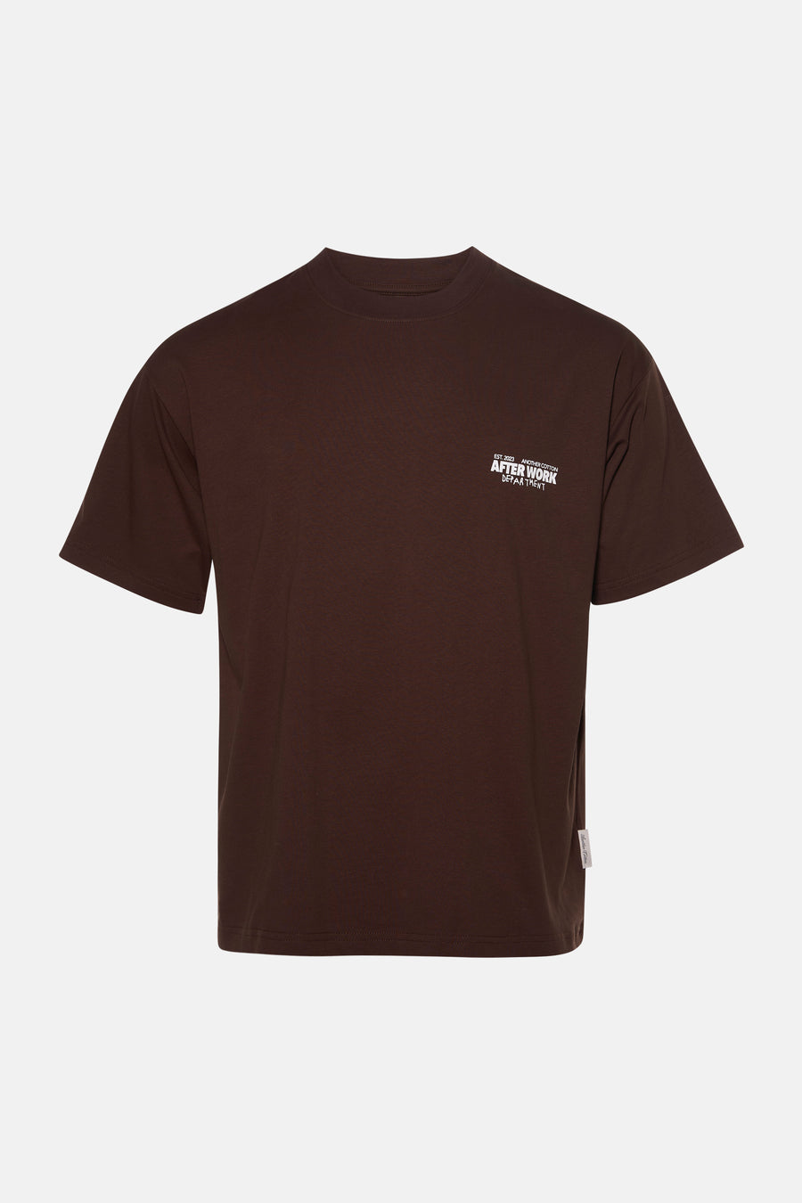 T-shirt met korte mouwen - bruin