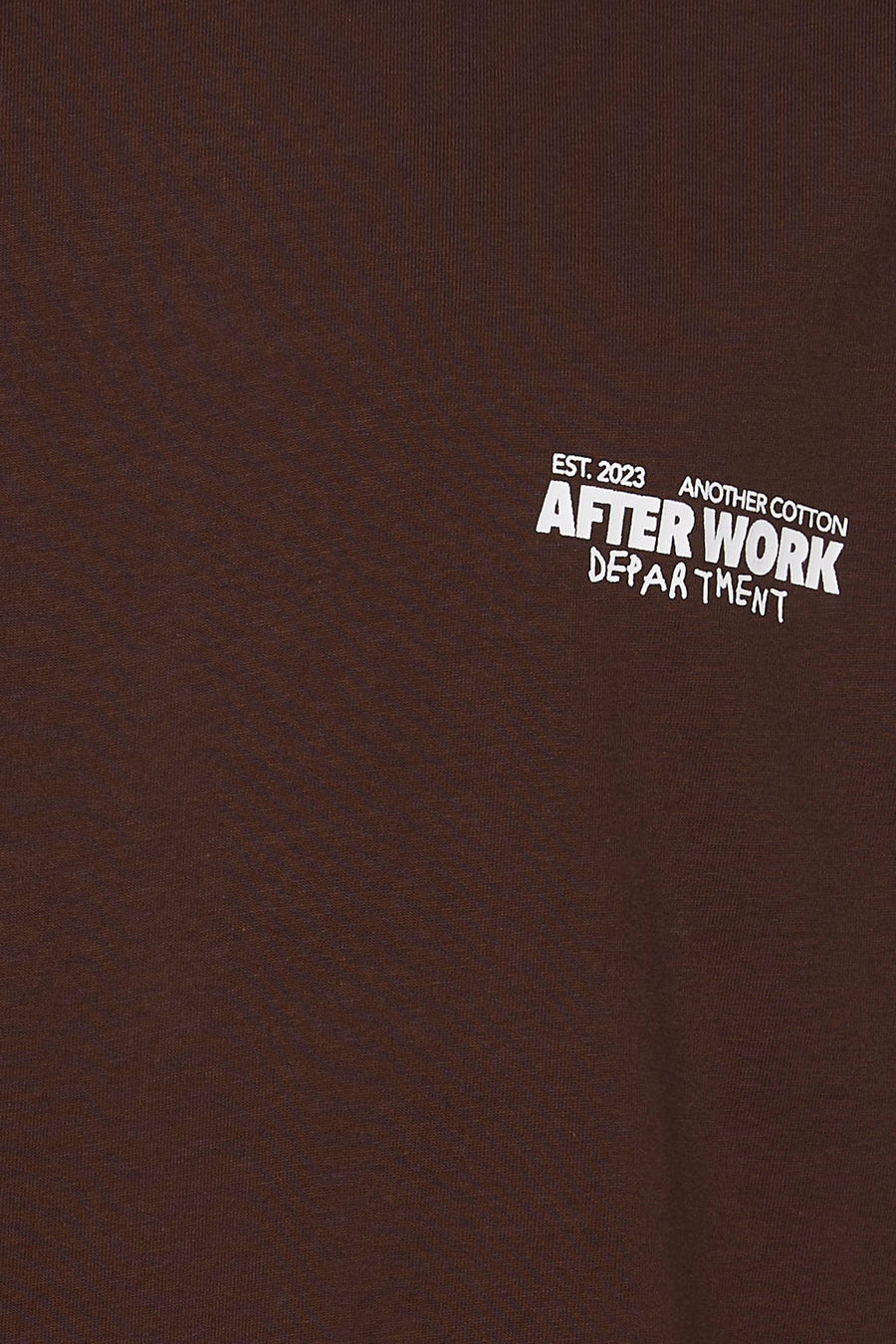 T-shirt met korte mouwen - bruin