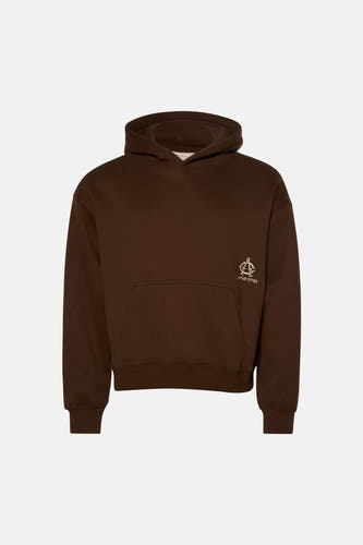 Sweat à capuche - brun