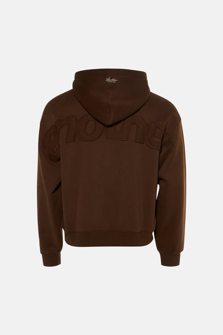 Sweat à capuche brun - ANOTHER COTTON LAB