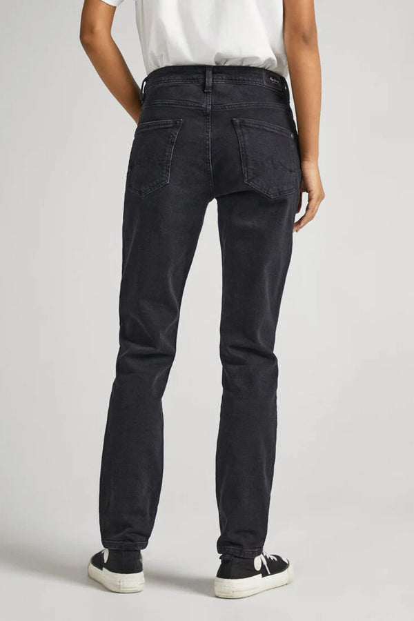 Mom Jeans Black denim - Pepe Jeans