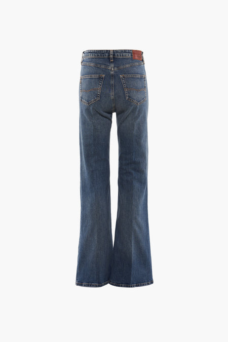Jeans flared Mid blue denim - Pepe Jeans
