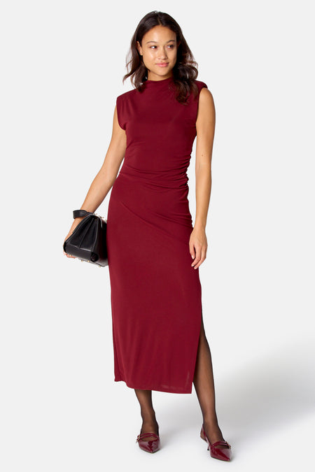 Robe sans manches - Bordeaux