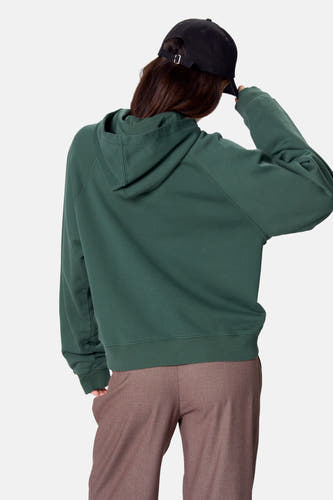 Sweater met kap - groen