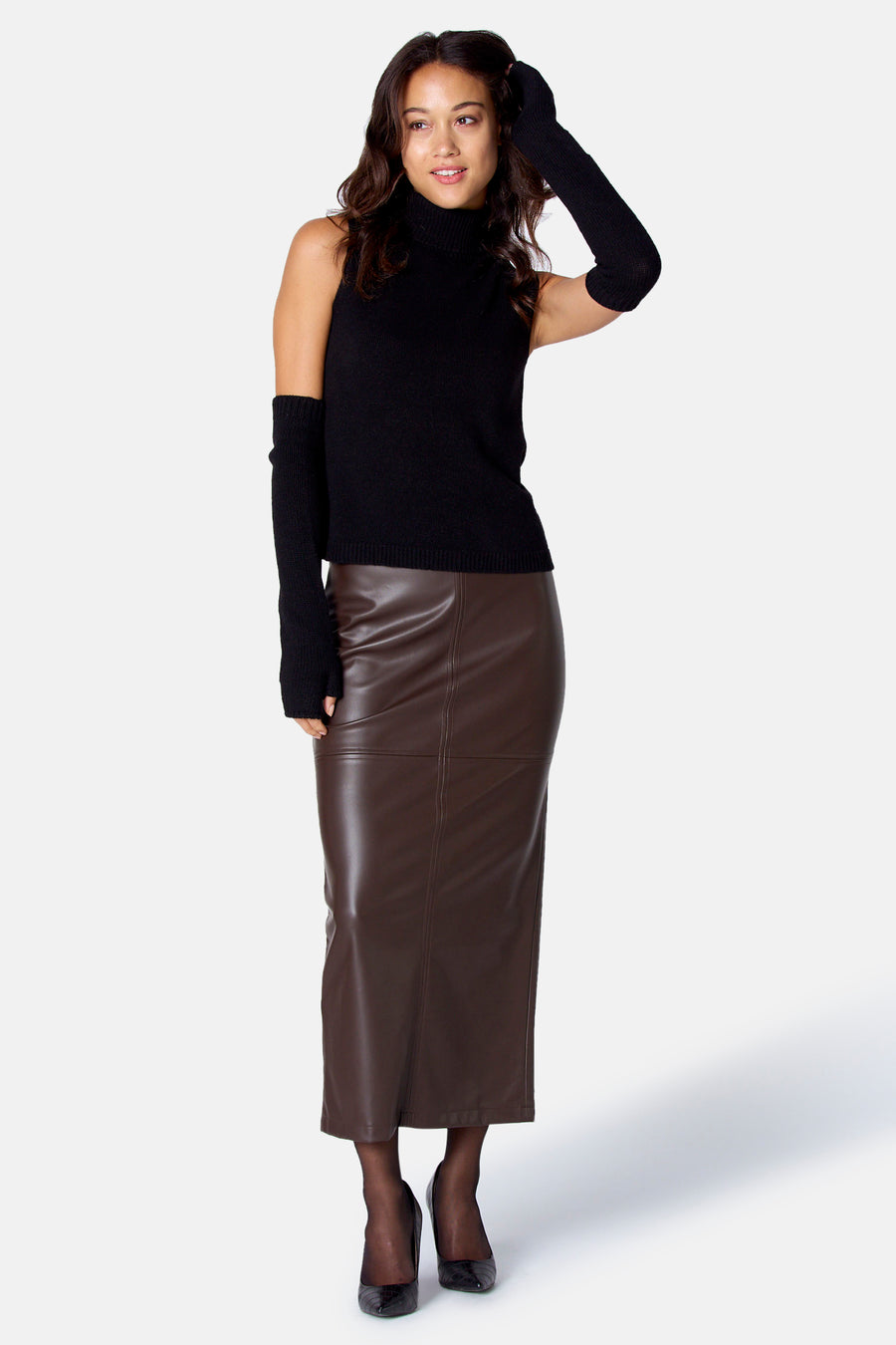 Gilet zonder mouwen - zwart