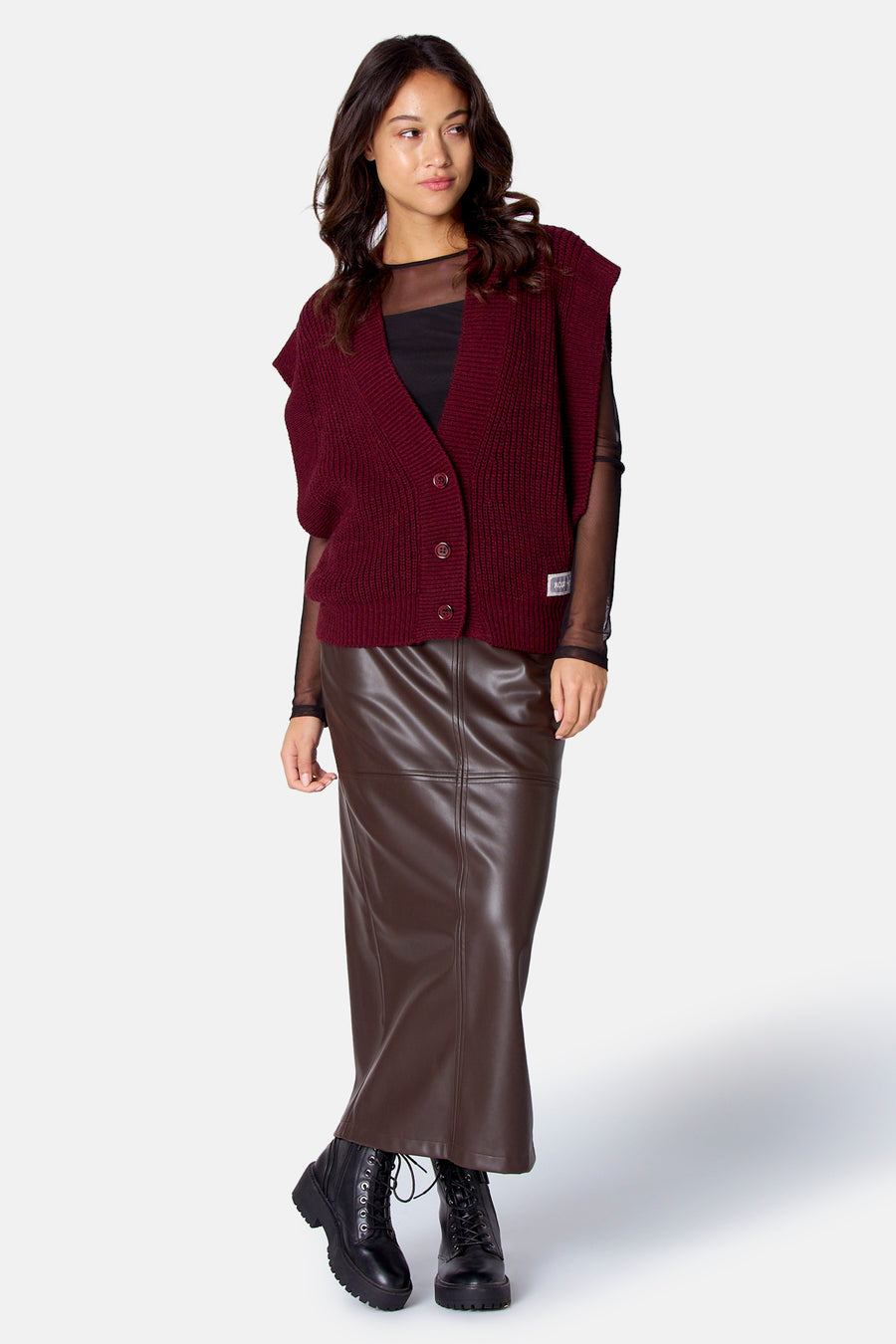 Gilet - Bordeaux