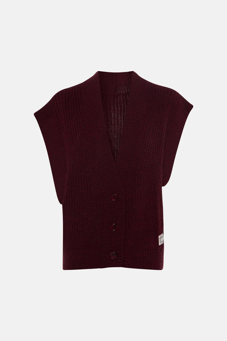 Gilet - Bordeaux