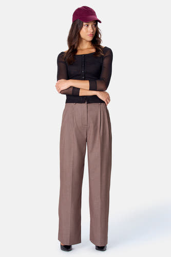 Broek - beige