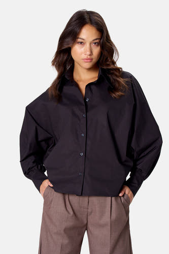Blouse met lange mouwen - zwart