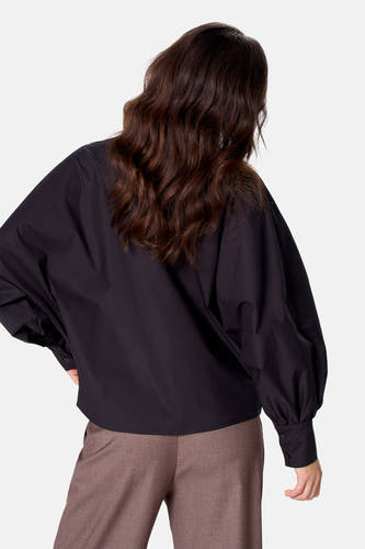 Blouse met lange mouwen - zwart