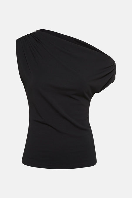 Top - zwart