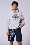 Sweater met kap Grijs - Rock Werchter 50