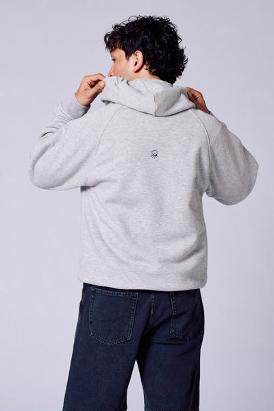 Sweater met kap Grijs - Rock Werchter 50
