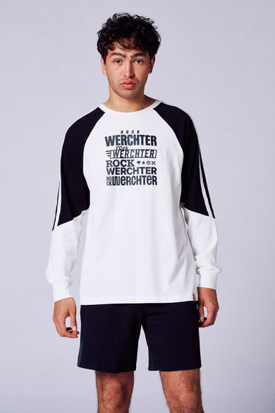 T-shirt met lange mouwen - Wit