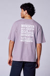 T-shirt (manches courtes) Mauve - Rock Werchter 50