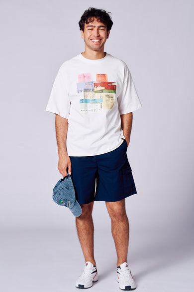 T-shirt met korte mouwen - wit