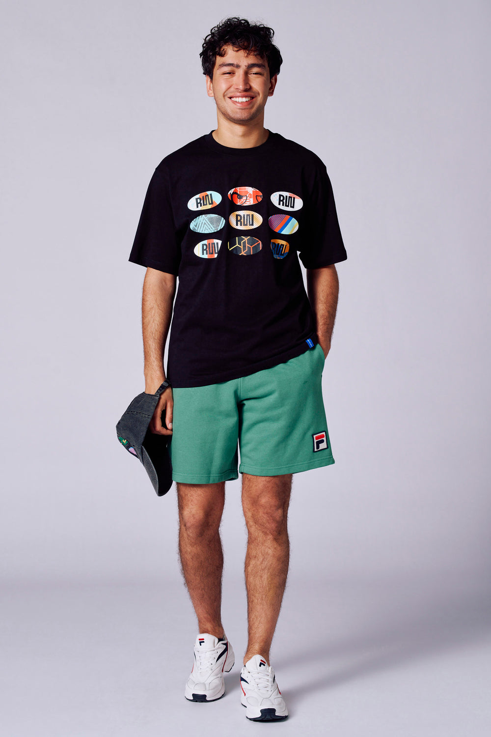 T-shirt (korte mouwen) Zwart - Rock Werchter 50