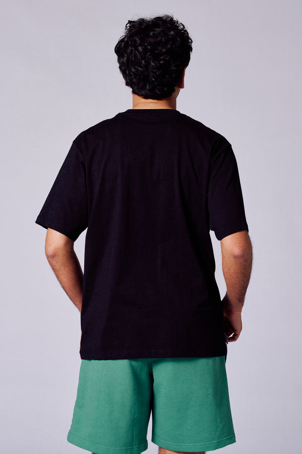 T-shirt (korte mouwen) Zwart - Rock Werchter 50
