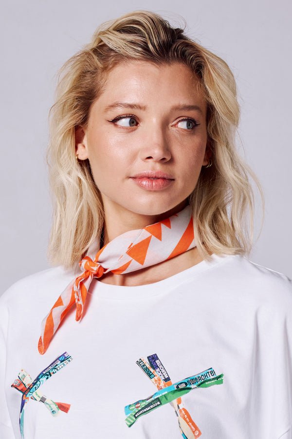 Zomersjaal Oranje - Rock Werchter 50