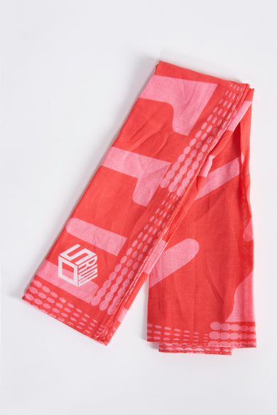 Foulard Rose - Rock Werchter 50