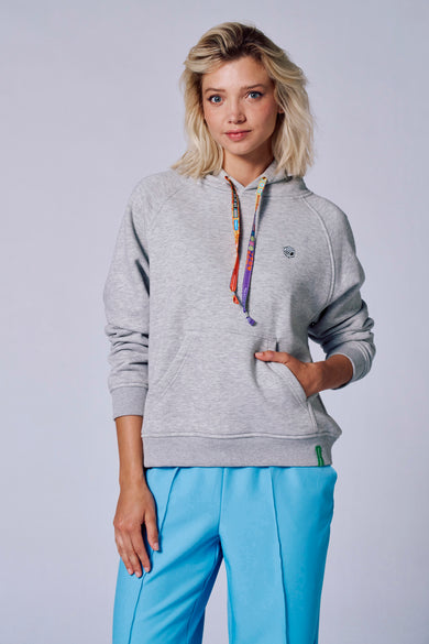 Sweater met kap Grijs - Rock Werchter 50