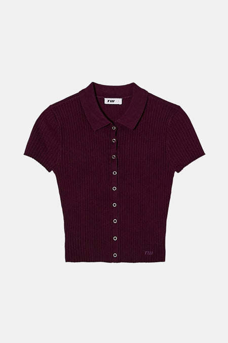 T-shirt met korte mouwen - paars