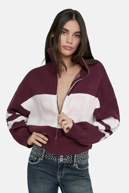 Cardigan - rood