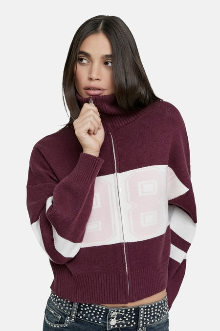 Cardigan - rood